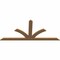 Ekena Millwork Richland Timber Gable Bracket, Western Red Cedar, 96"W x 44"H x 1 1/2"D x 5 1/2"F, 11/12 Pitch GBW096X44X0206RIC00SWR - alternate 2